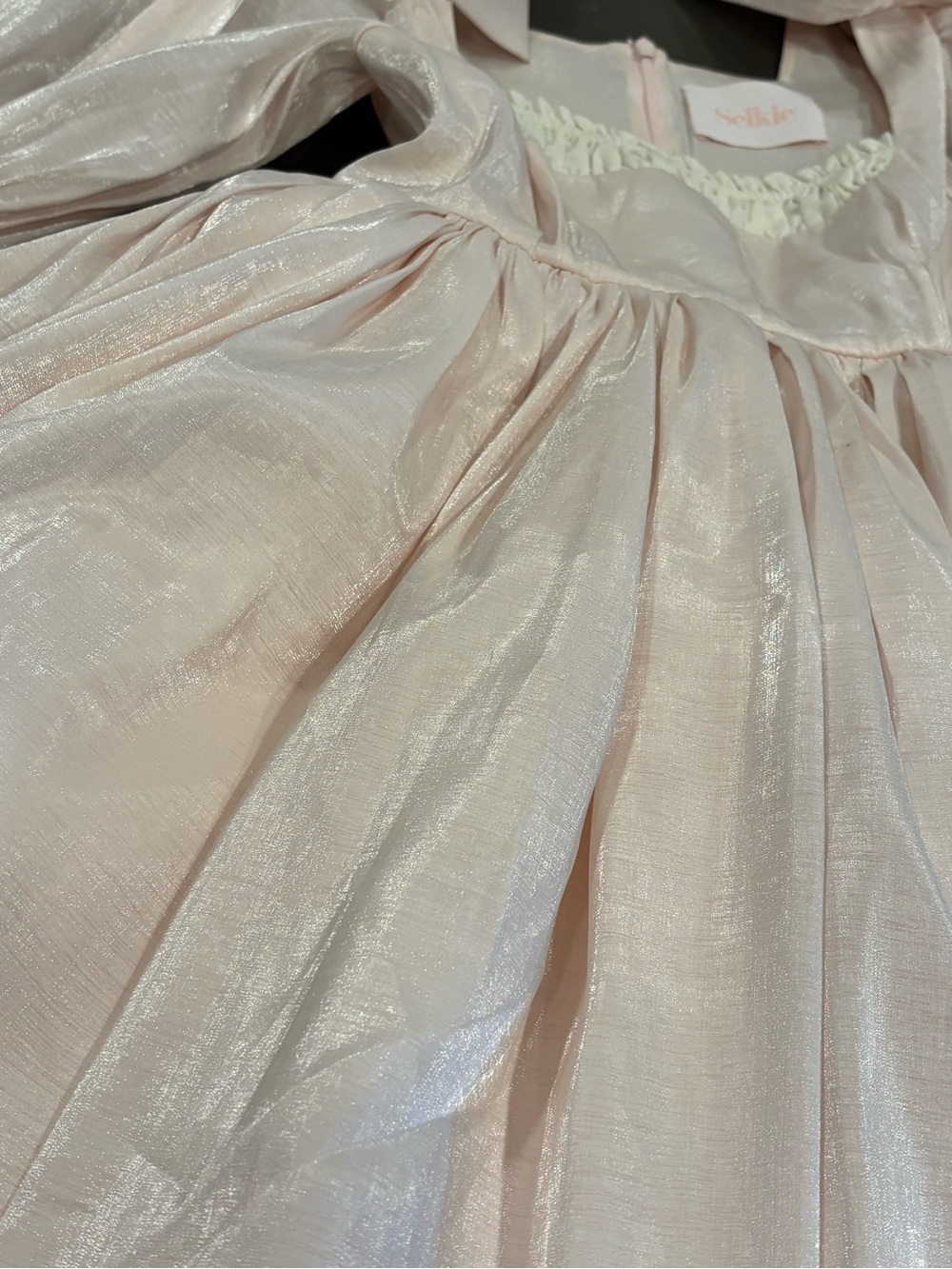 Selkie DaVinci Ruffled Puff Dress - Picture 4 of 7
